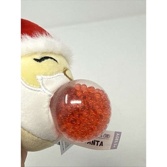 Lot 5 Quality PBJ's Collectible Plush Ball Jellies Soft & sensory Toy Santa - Picture 6 of 6